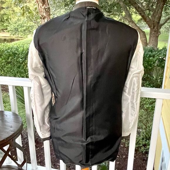 Pal Zileri Vintage Brown/Tan Nailhead Dot 2 Button Blazer. Size 50/US40. No know - Picture 12 of 14